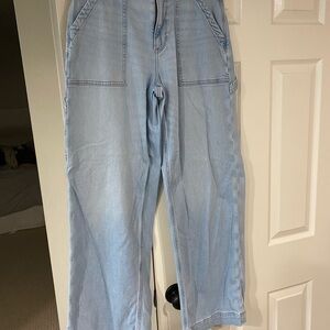 American Eagle Outfitters Light Blue Flare Jeans